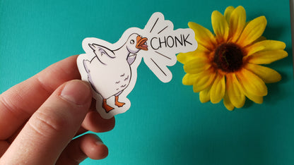 Chonk Goose Sticker