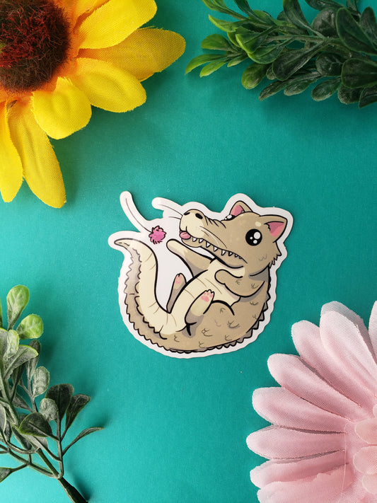 Catodile Sticker (cat + crocodile)