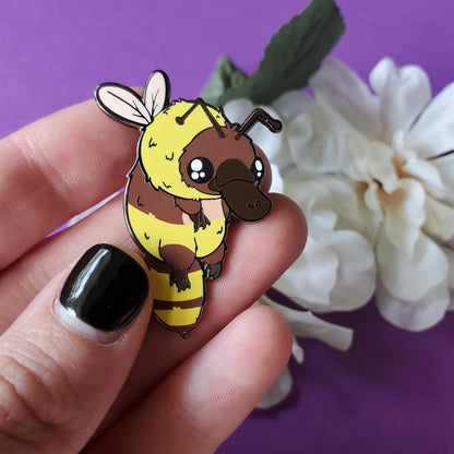 Platybee Pin (platypus + bee)