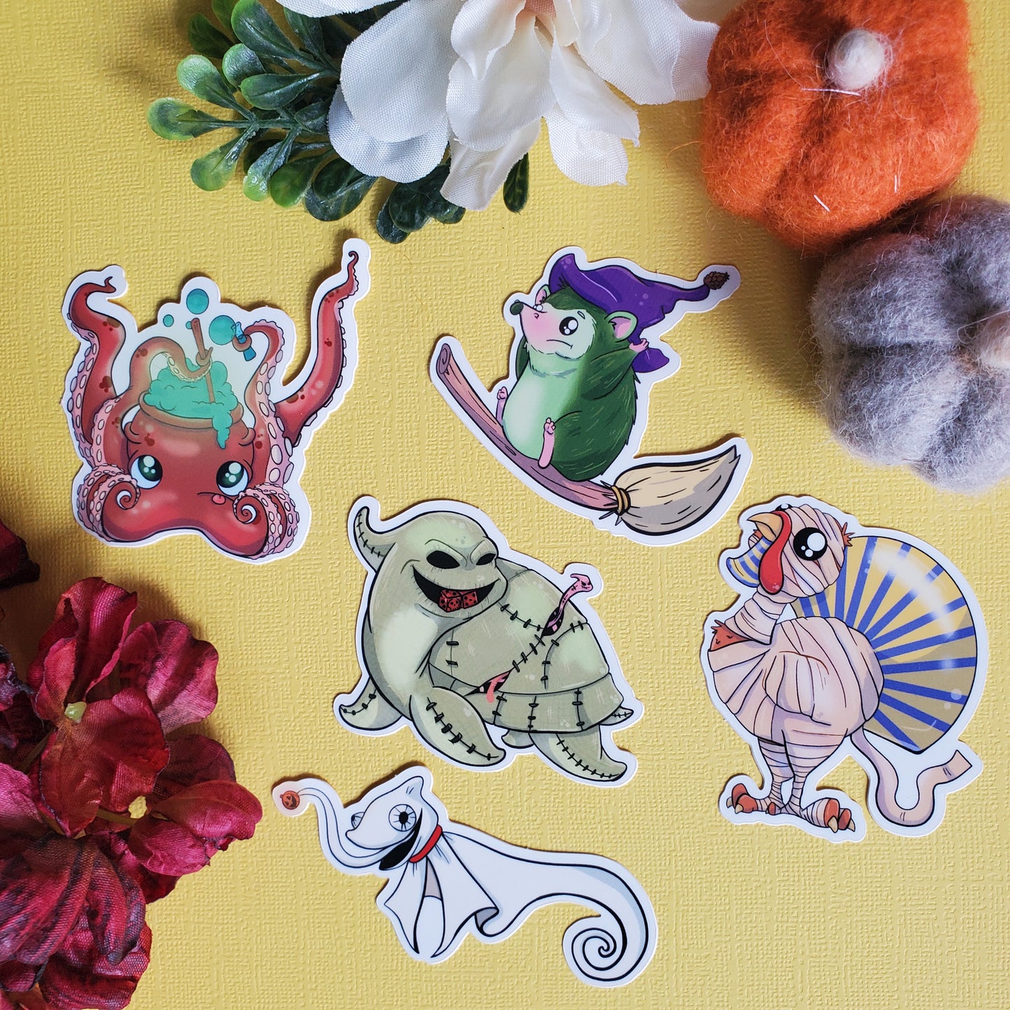 Octocauldron Sticker (octopus + cauldron)