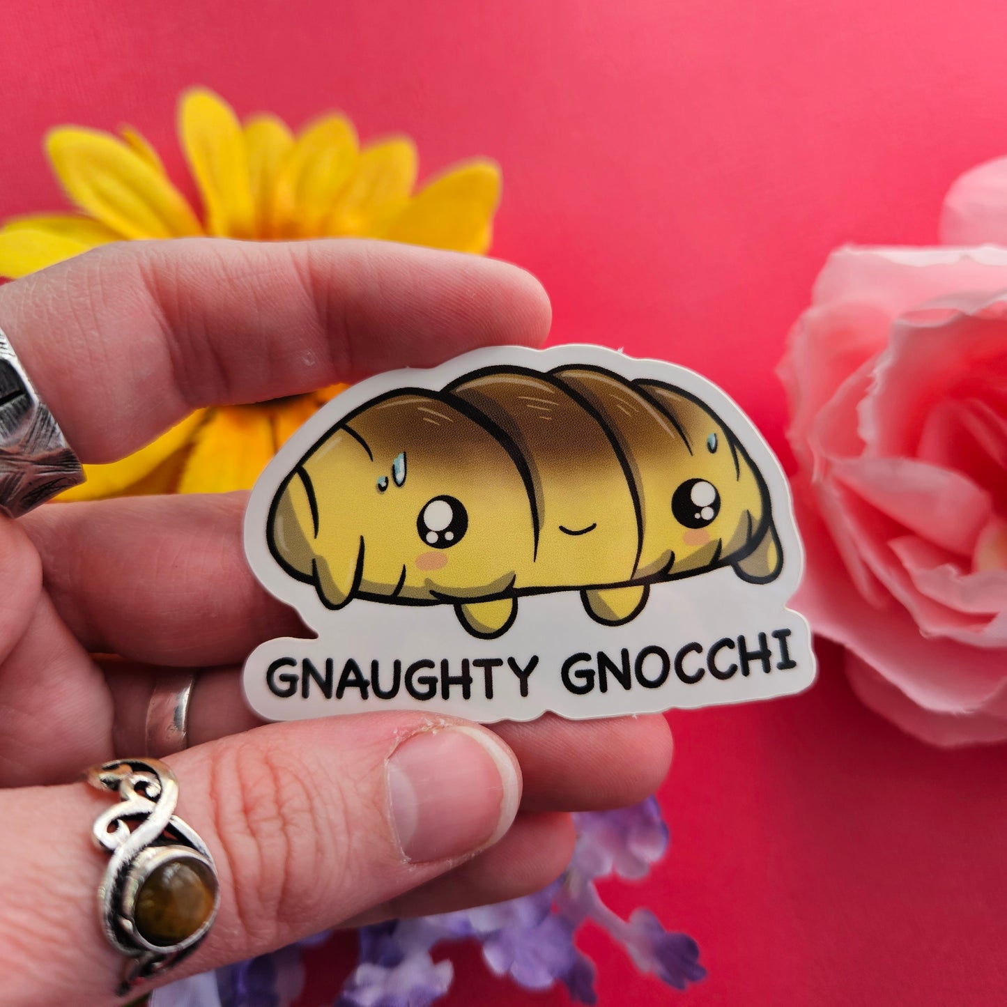 Gnaughty Gnocchi Sticker