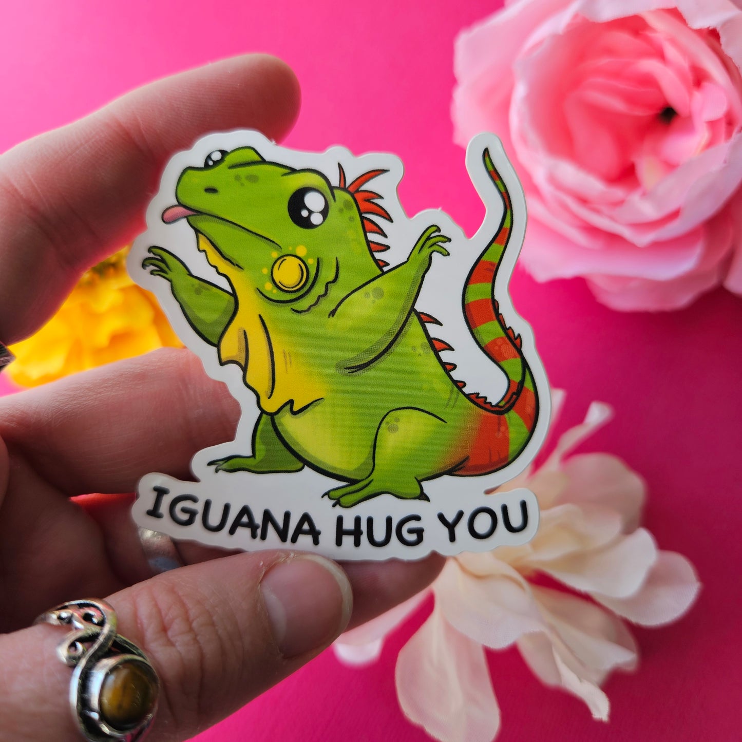 Love Lizard Sticker Pack (5 stickers)