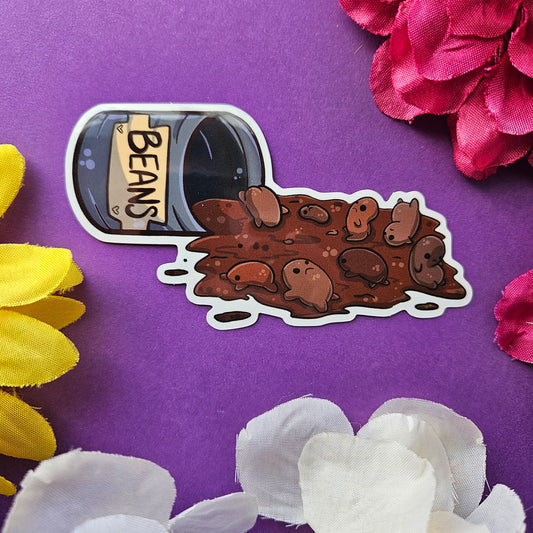 Awww Beans Sticker