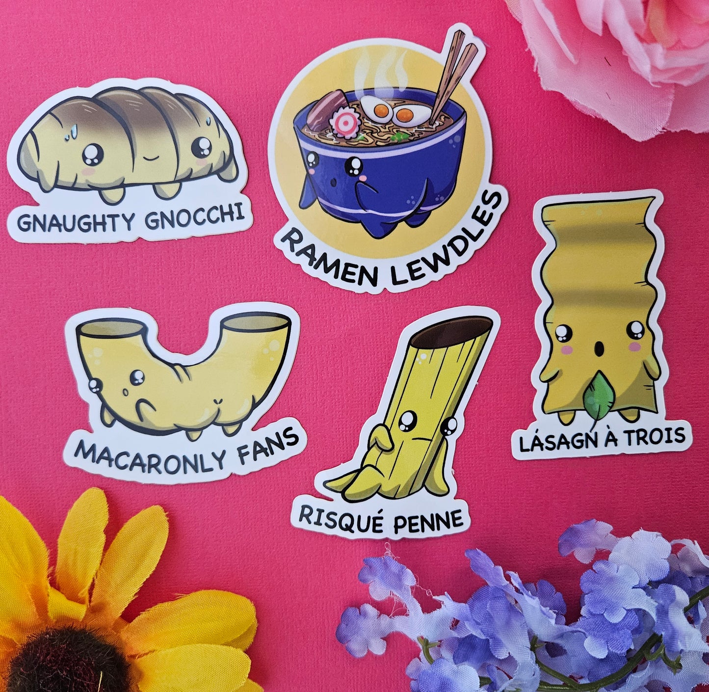 Gnaughty Gnocchi Sticker