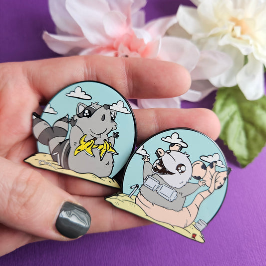 Trashy Best Friends Pin Set