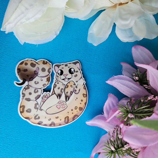 Scorpio: Snow Lorpion Sticker (scorpion + snow leopard) Zodiac Mashable
