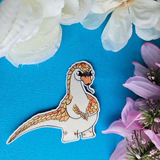 Libra: Swangolin Sticker (swan + pangolin) Zodiac Mashable