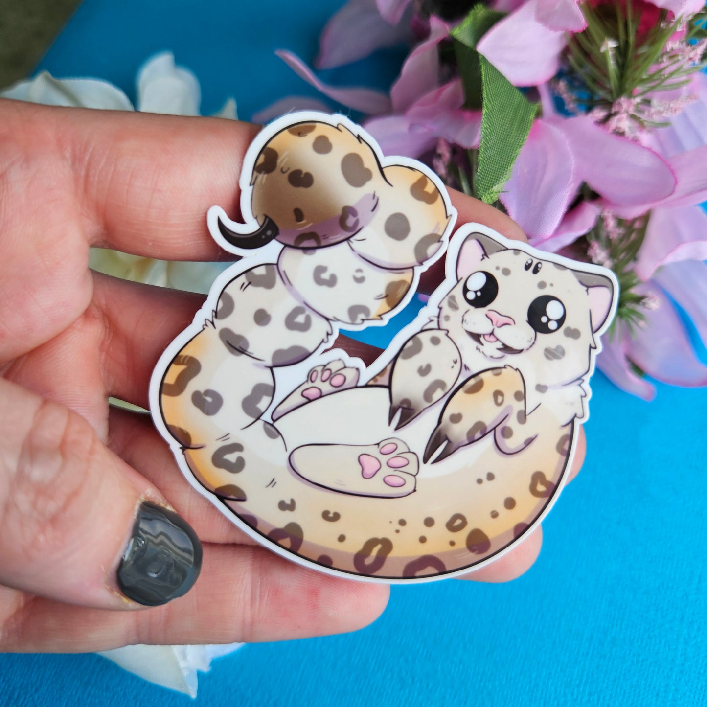 Scorpio: Snow Lorpion Sticker (scorpion + snow leopard) Zodiac Mashable