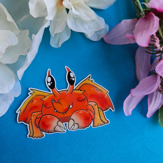 Cancer: Crabaphent Sticker (crab + elephant) Zodiac Mashable