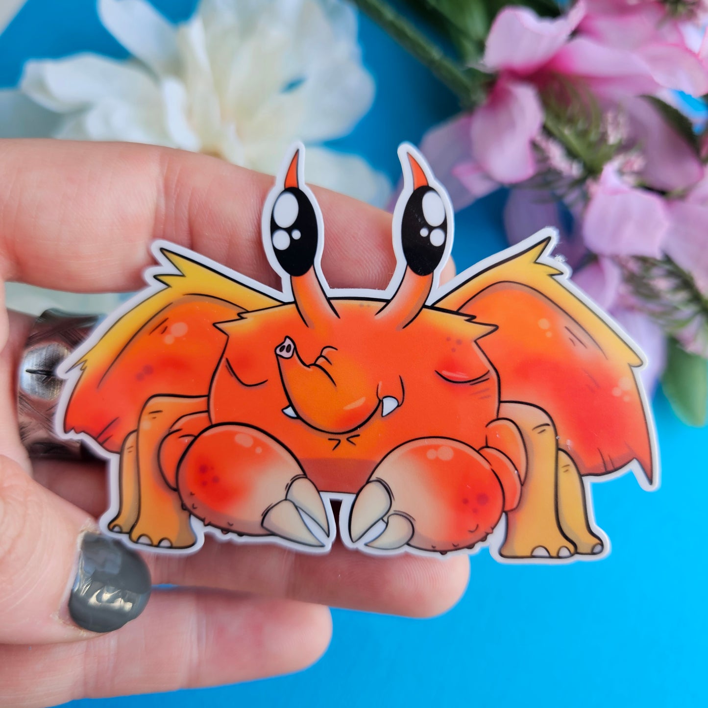 Cancer: Crabaphent Sticker (crab + elephant) Zodiac Mashable