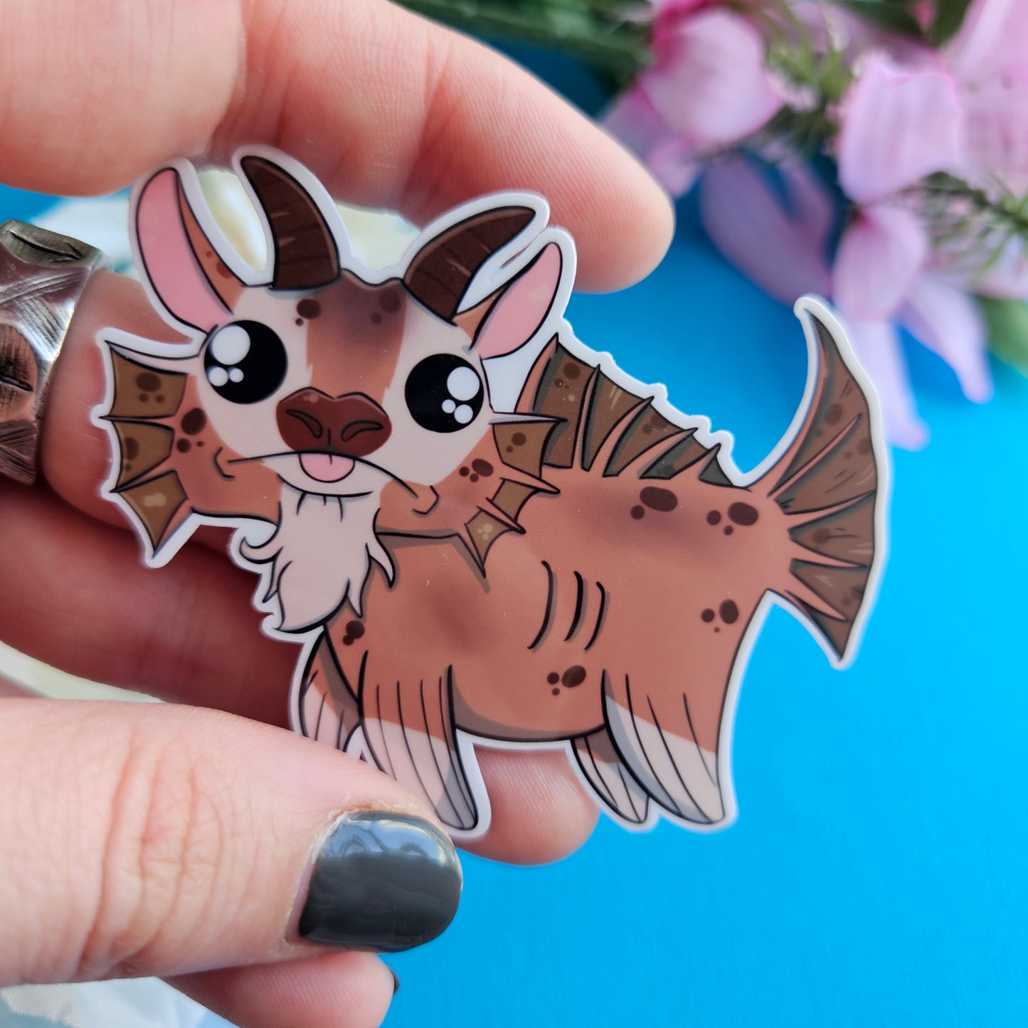 Capricorn: Foat Sticker (goat + fish) Zodiac Mashable
