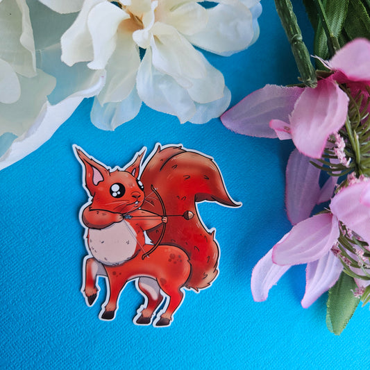 Sagittarius: Squirreltaur Sticker (squirrel + centaur) Zodiac Mashable