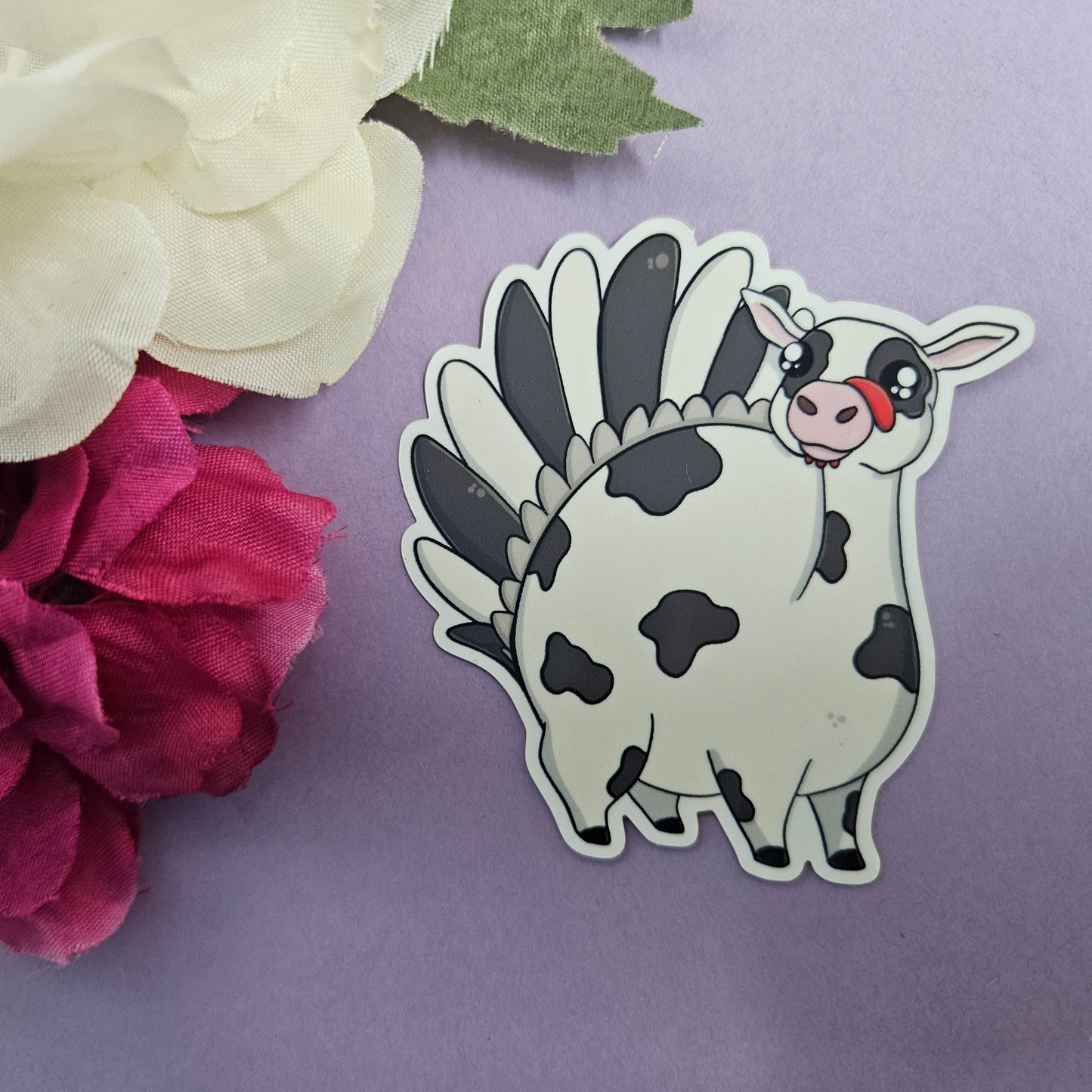 Cowkey Sticker (cow + turkey)