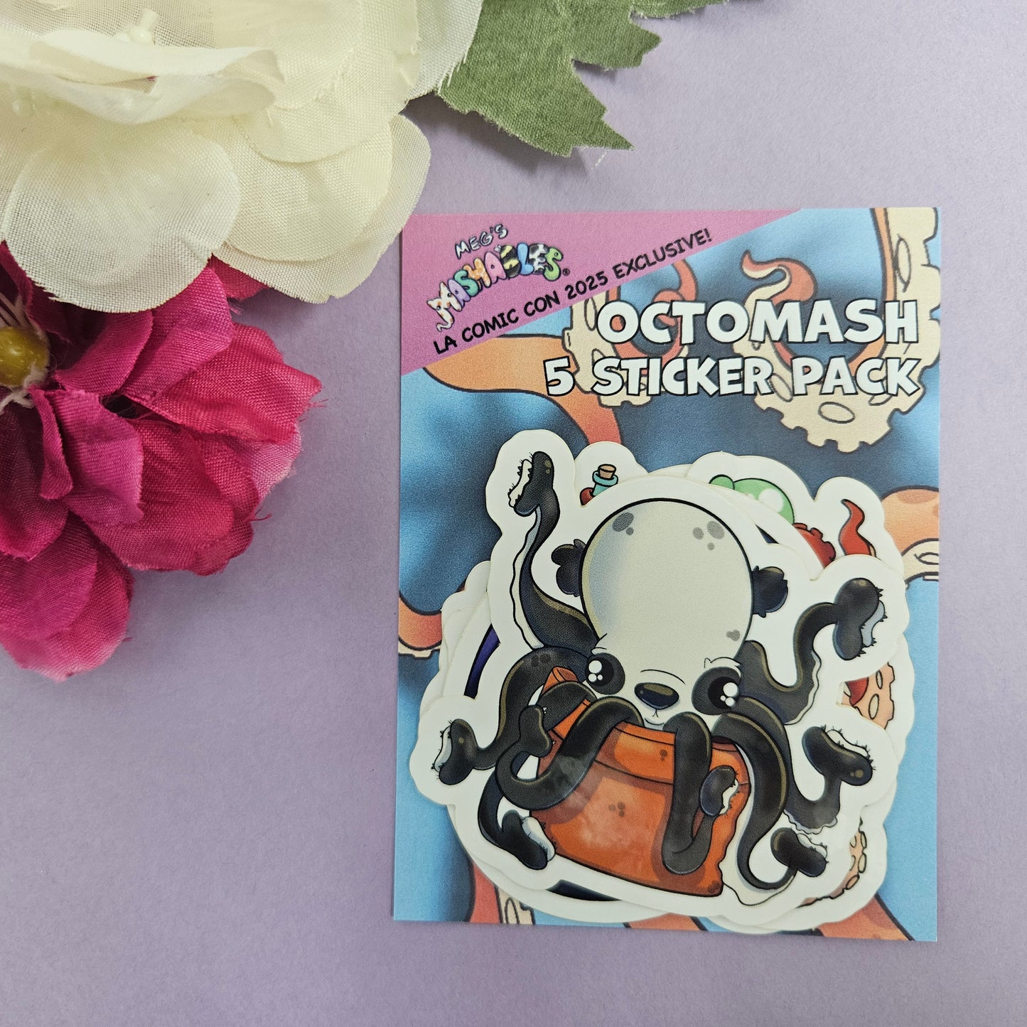 Octomash Sticker Pack (5 Stickers)