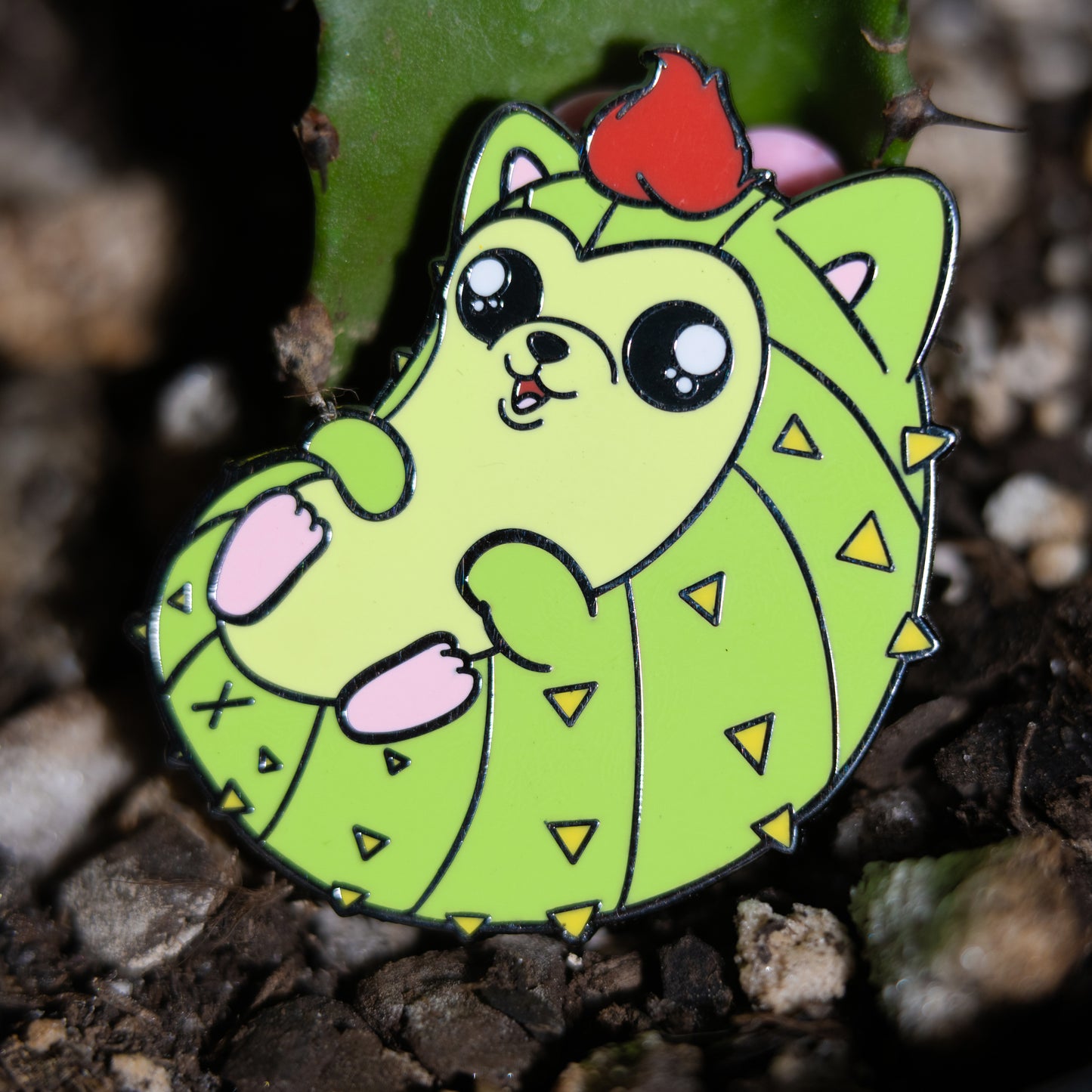 Cacthog Pin (cactus + hedgehog)