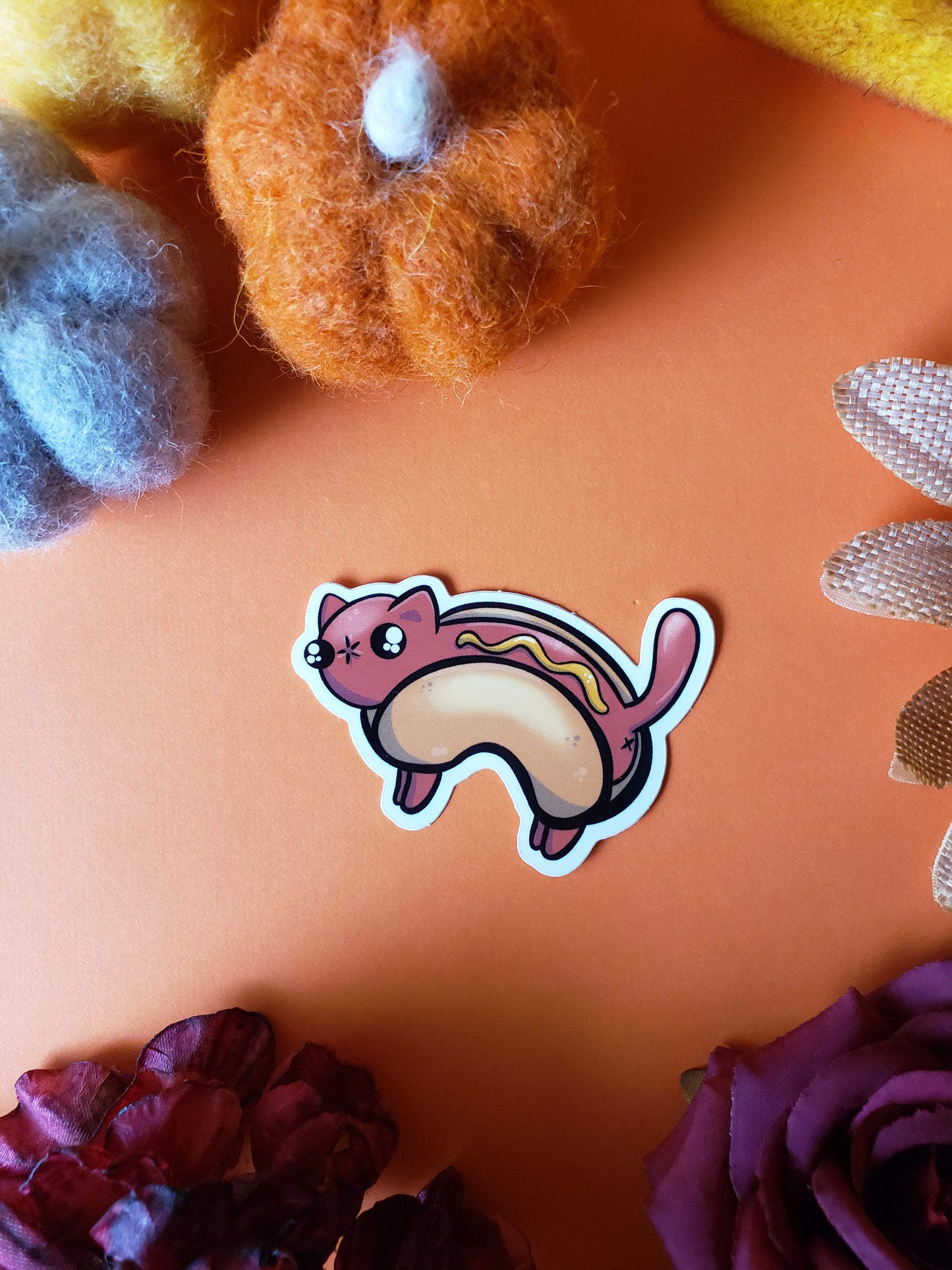 Cat Dog Sticker