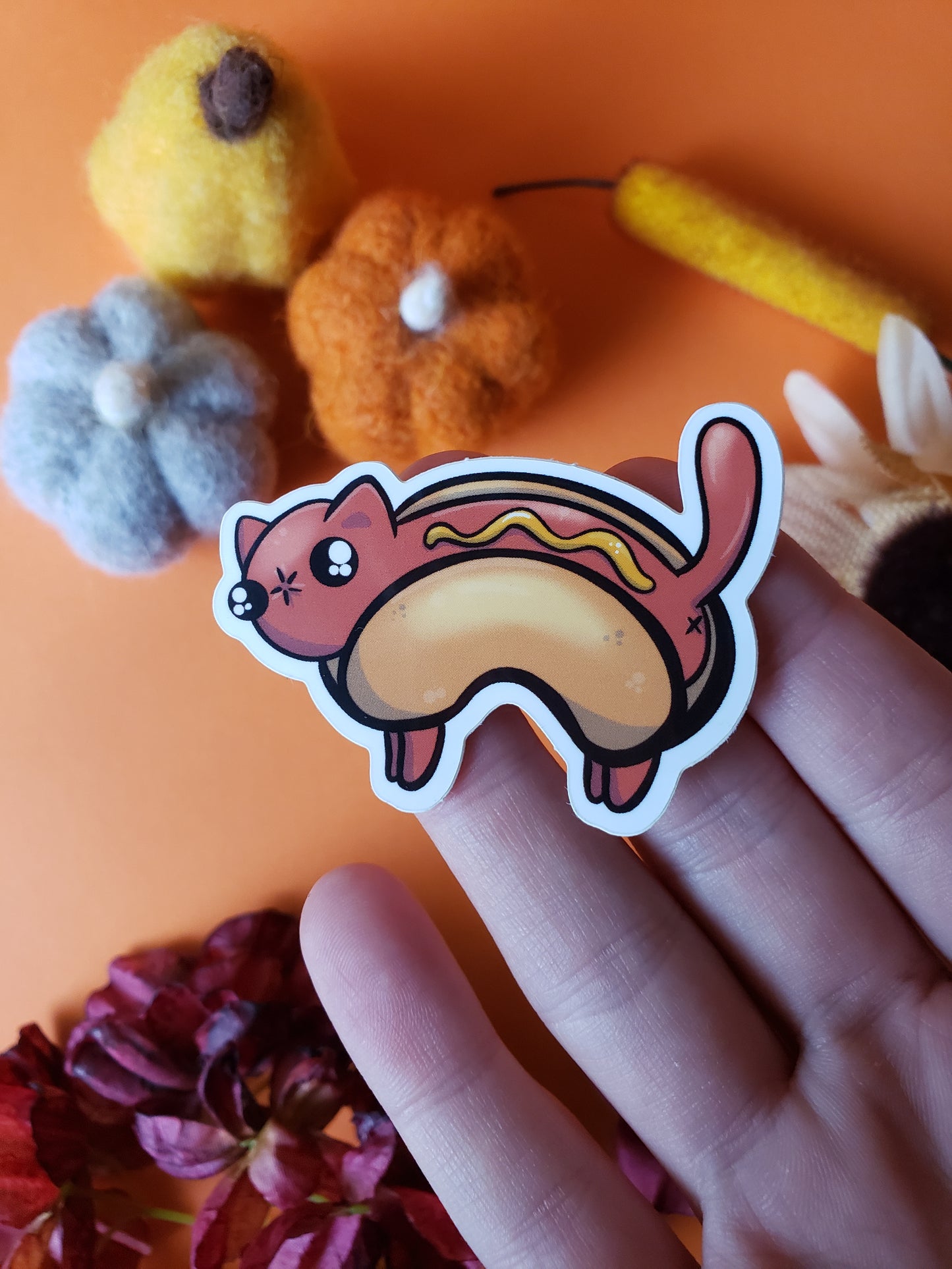 Cat Dog Sticker