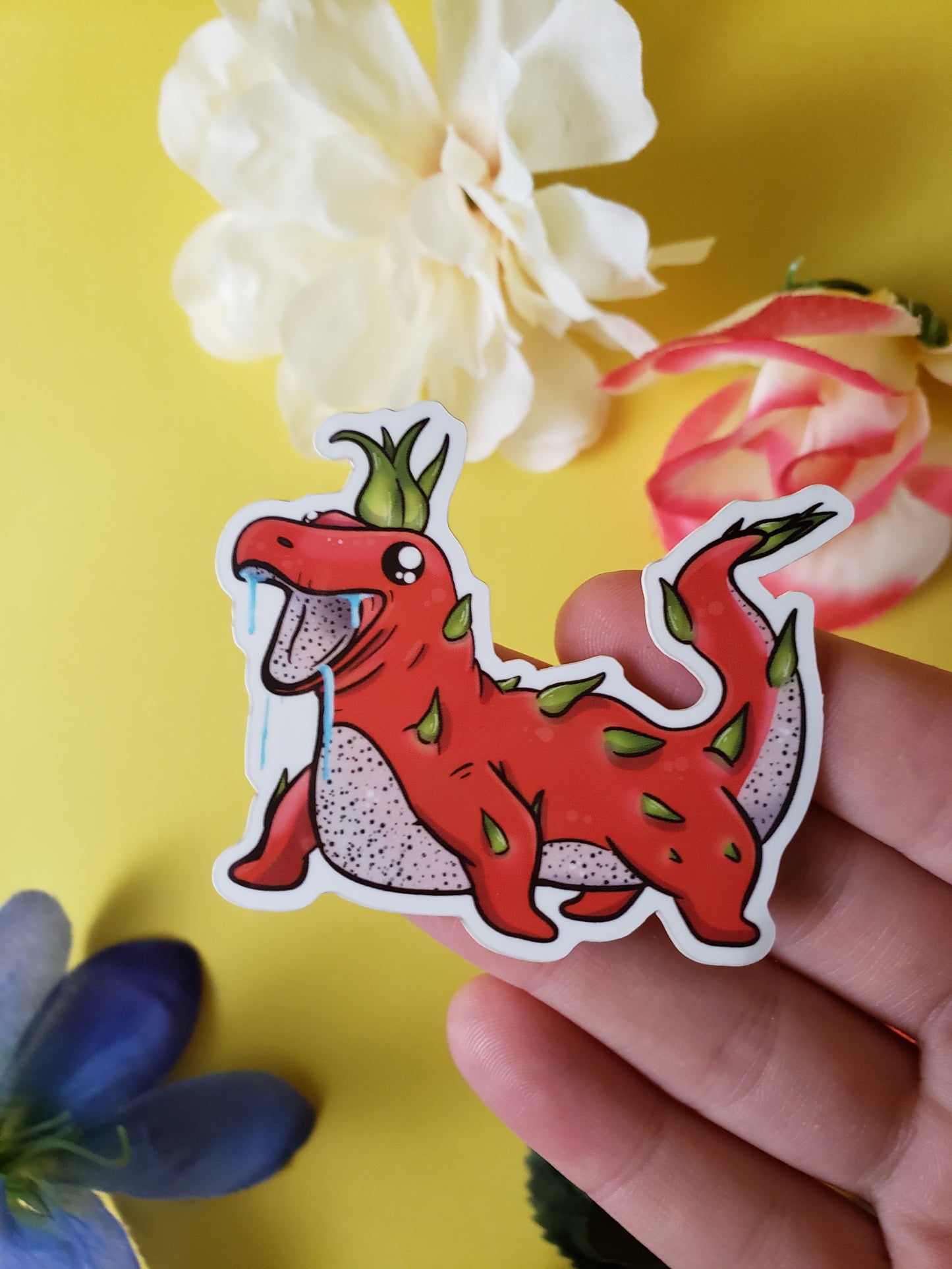 Komodo Dragon Fruit Sticker
