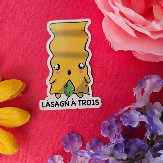 Lasagn Ă  Trois Sticker