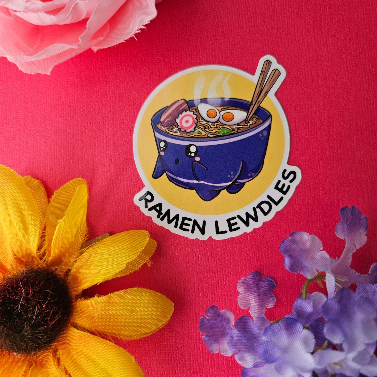 Ramen Lewdles Sticker