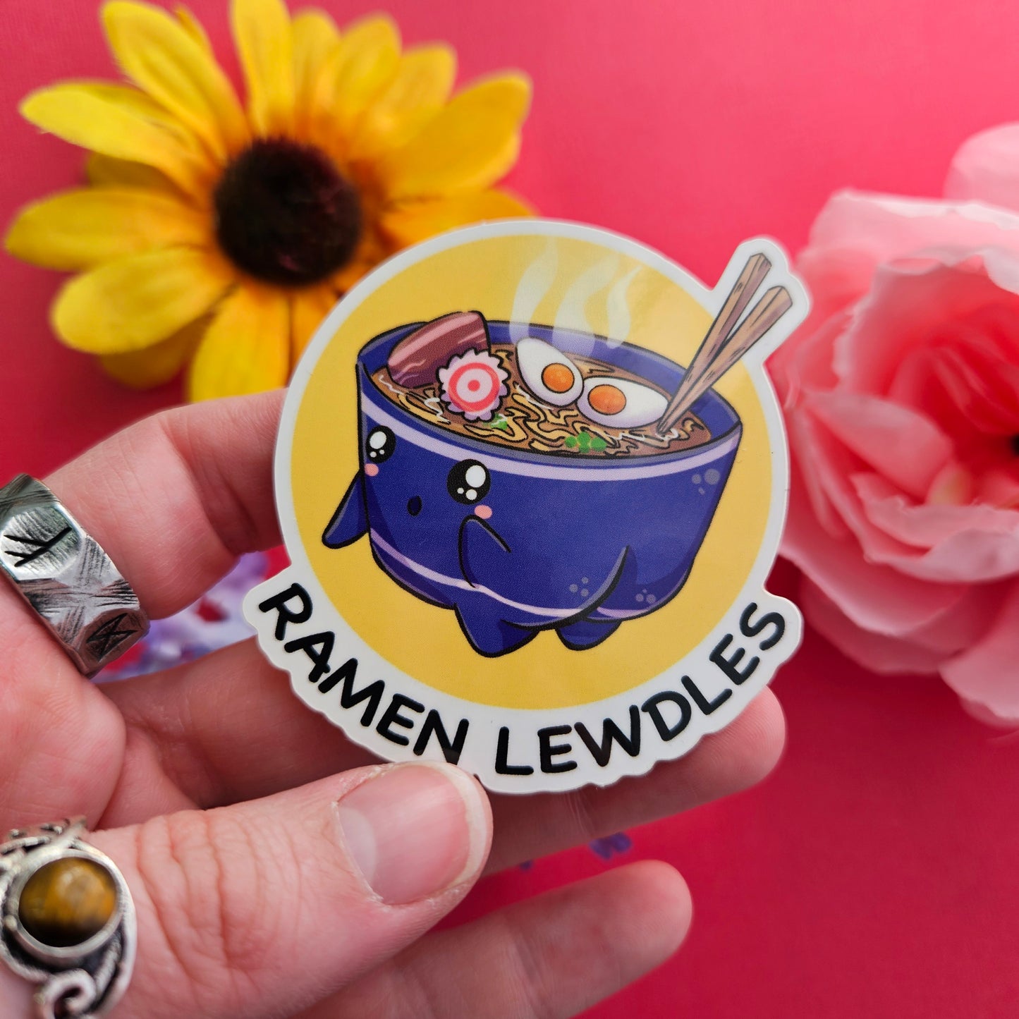 Ramen Lewdles Sticker