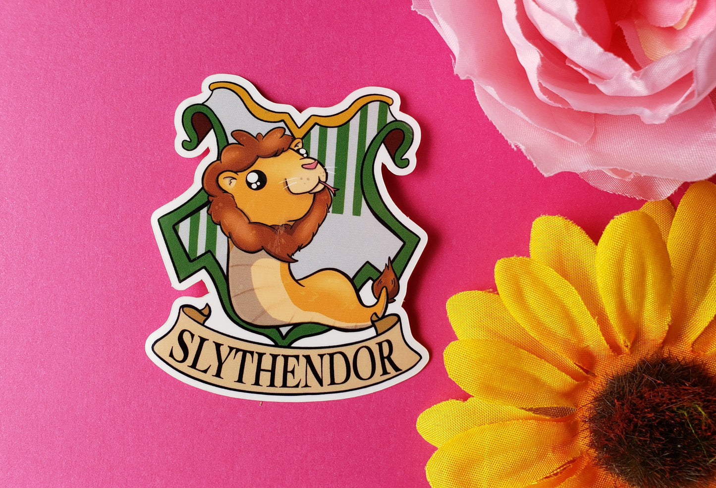 Slythendor Sticker (slytherin + gryffindor)