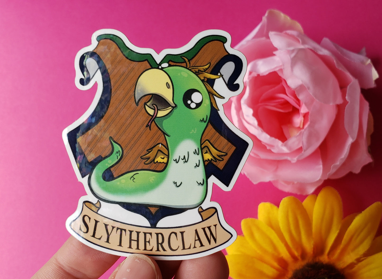 Slytherclaw Sticker (slytherin + ravenclaw)