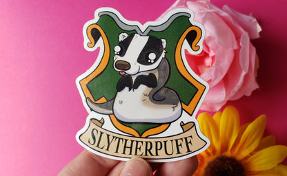 Slytherpuff Sticker (slytherin + hufflepuff)