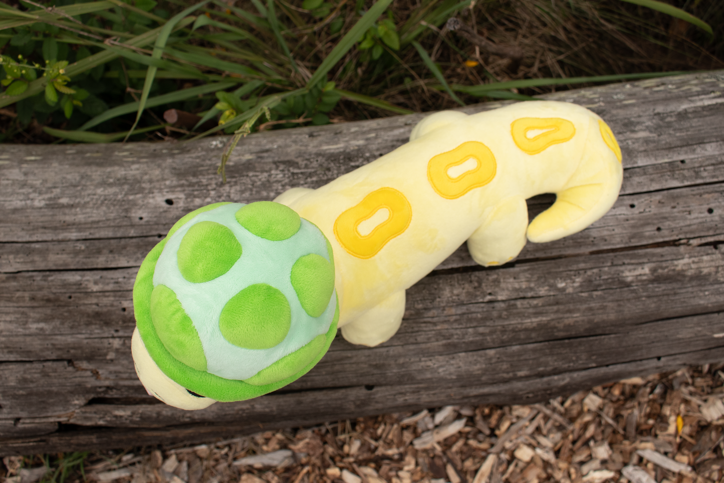 Snurtle Plush (snake + turtle)