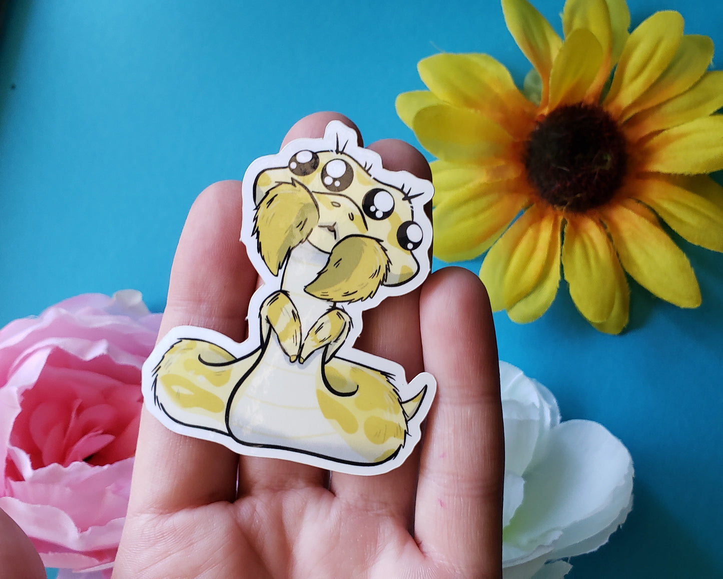 Spiker Sticker (spider + snake)