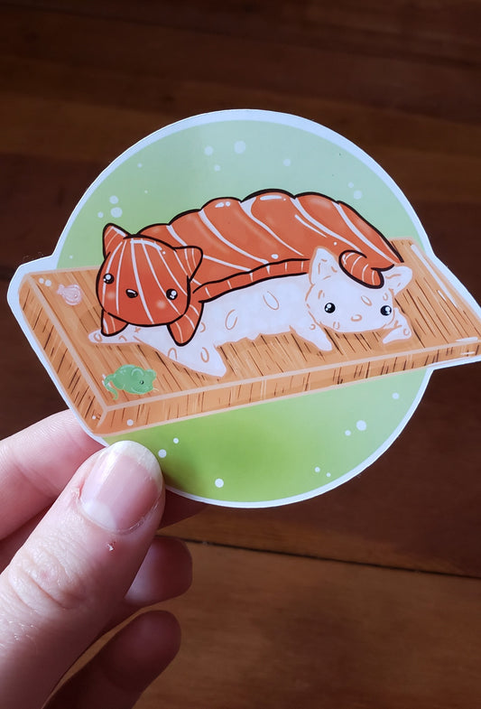 Sushi Cat Sticker