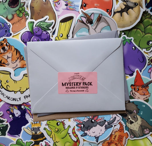 Mystery Pack: 3 Stickers