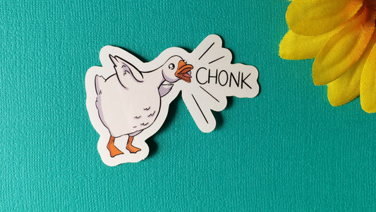 Chonk Goose Sticker
