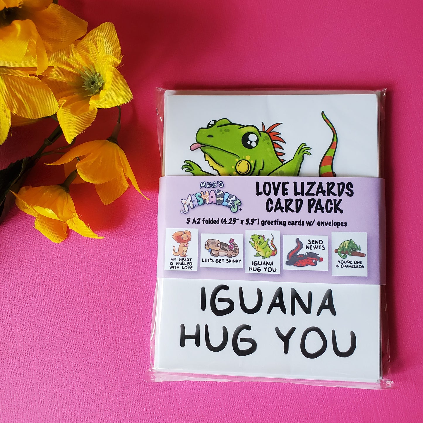 Love Lizard Card & Sticker Bundle