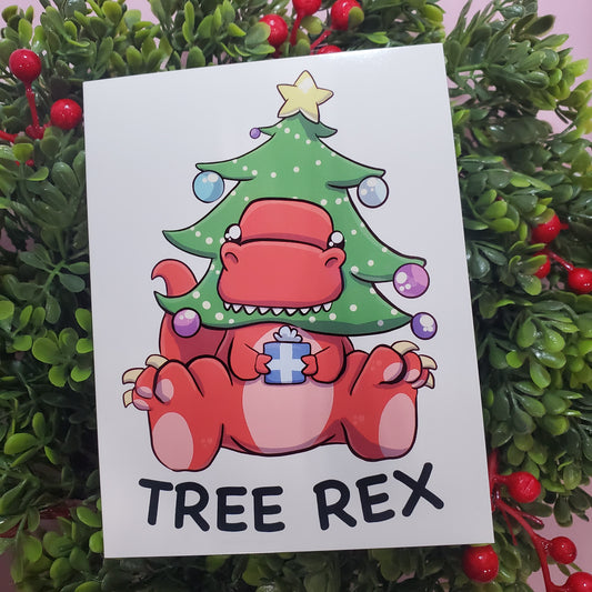 Tree Rex Holiday Card