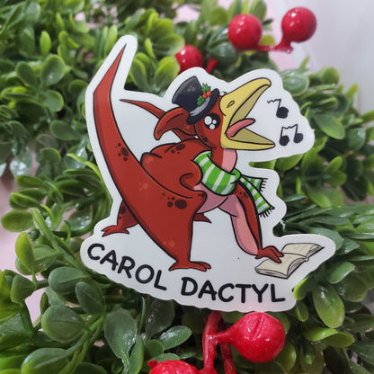 Caroldactyl Sticker