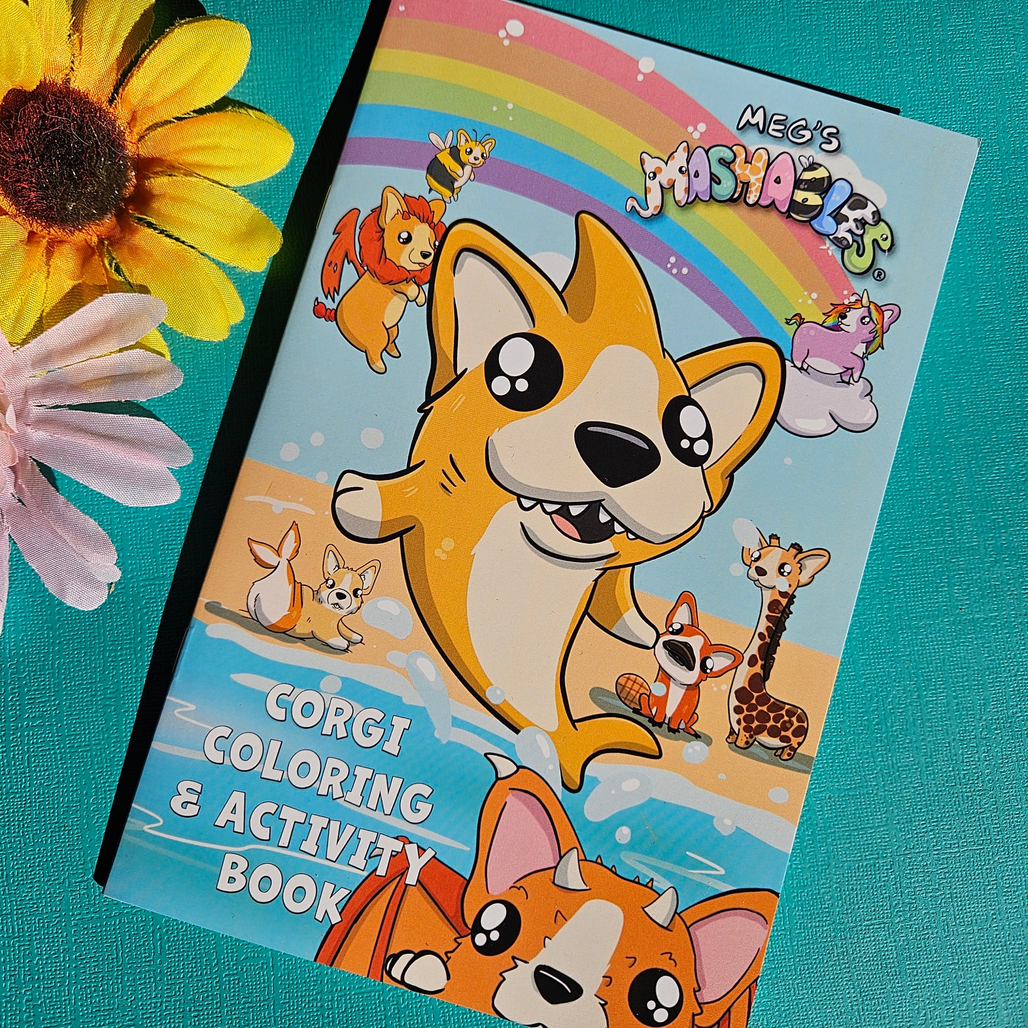 Cork Bundle Plushie, Pin, Keychain & Coloring Book Meg's Mashables