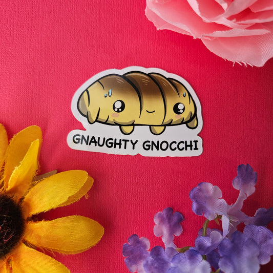 Gnaughty Gnocchi Sticker