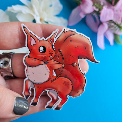 Sagittarius: Squirreltaur Sticker (squirrel + centaur) Zodiac Mashable