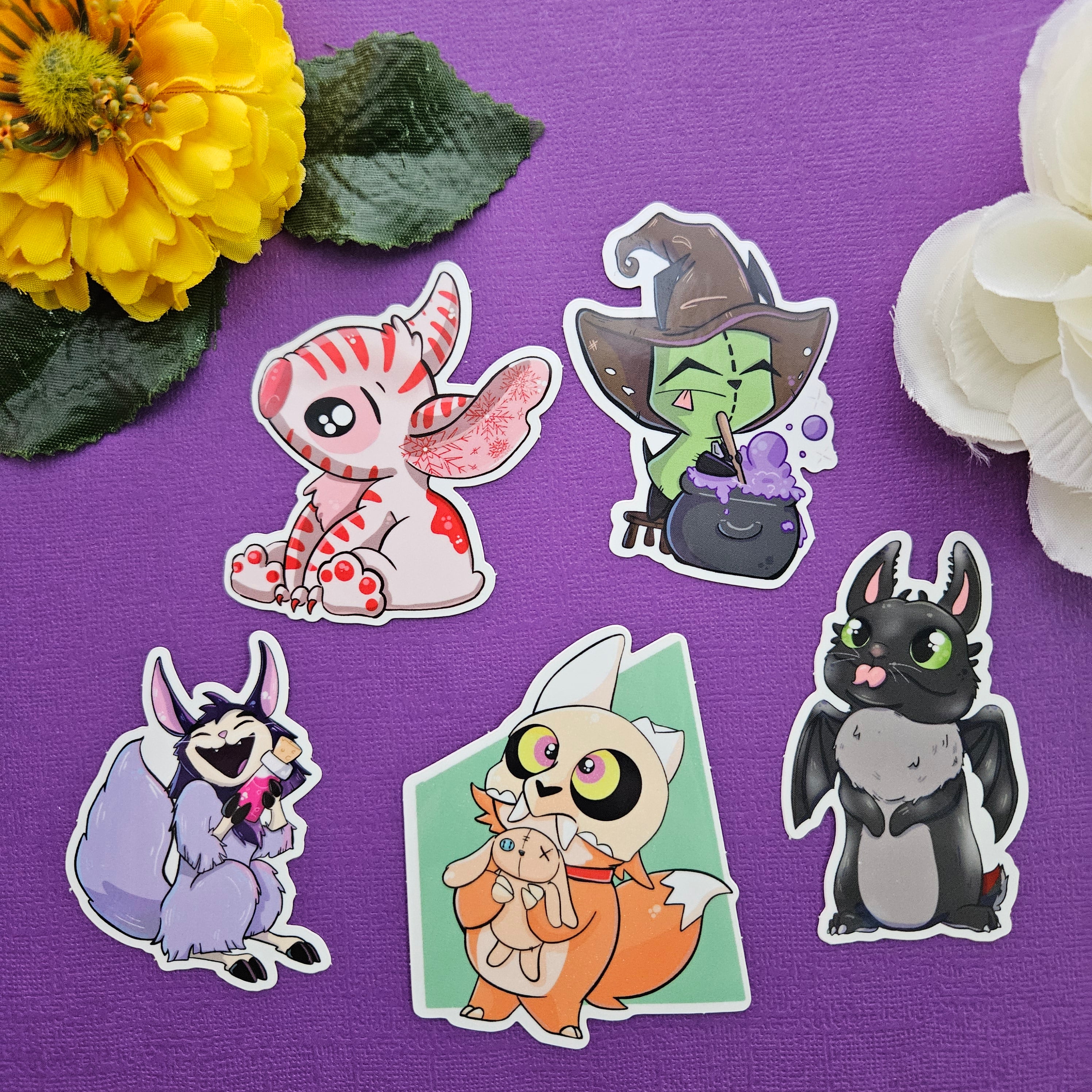 Animation Fan Sticker Pack (5 stickers) – Meg's Mashables