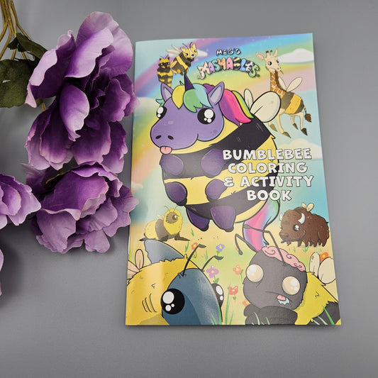 Bumble Bee Coloring & Activity Book