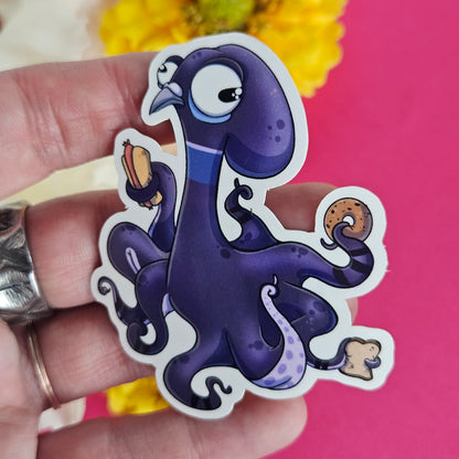 Pigepus Sticker (pigeon + octopus)