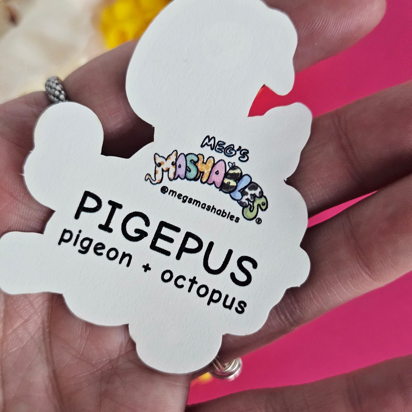 Pigepus Sticker (pigeon + octopus)