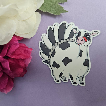 Cowkey Sticker (cow + turkey)