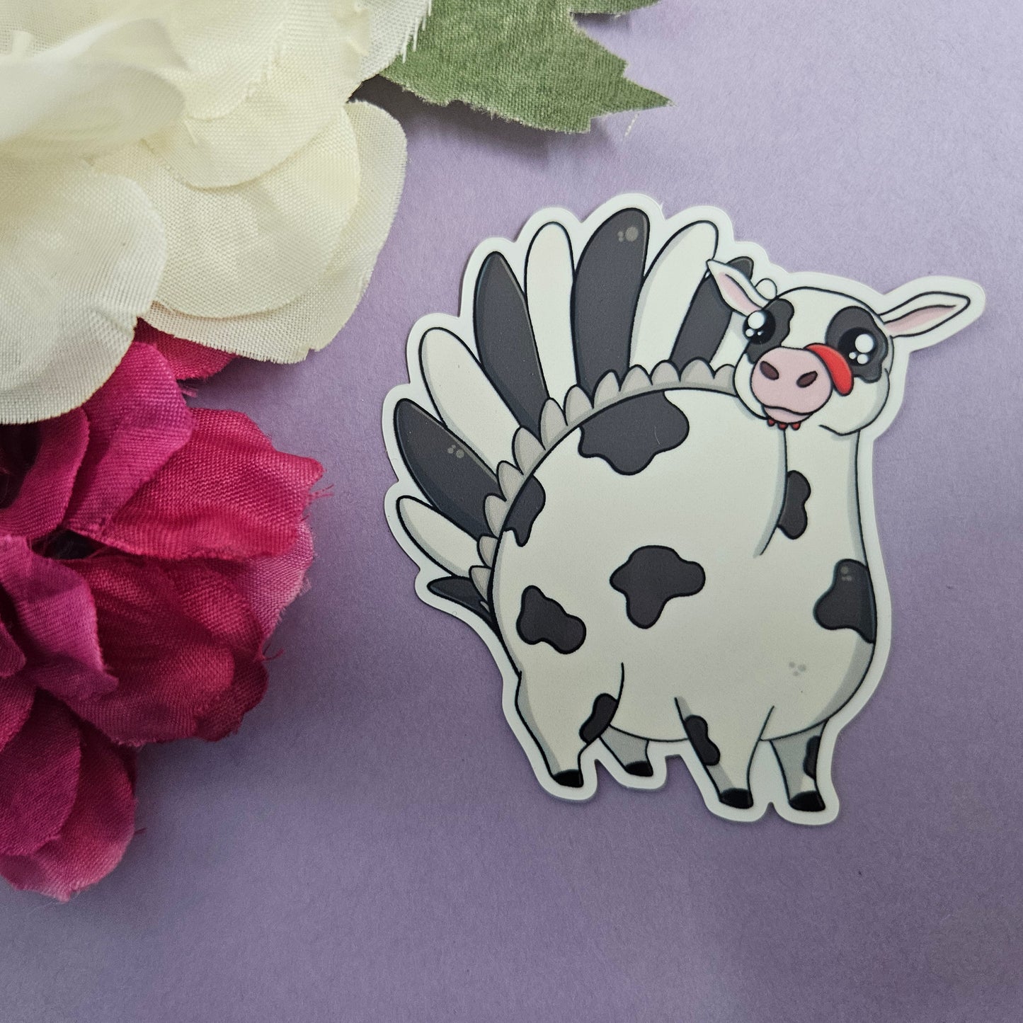Cowkey Sticker (cow + turkey)