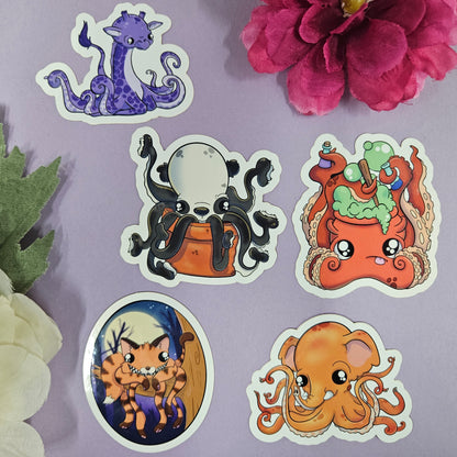 Octomash Sticker Pack (5 Stickers)