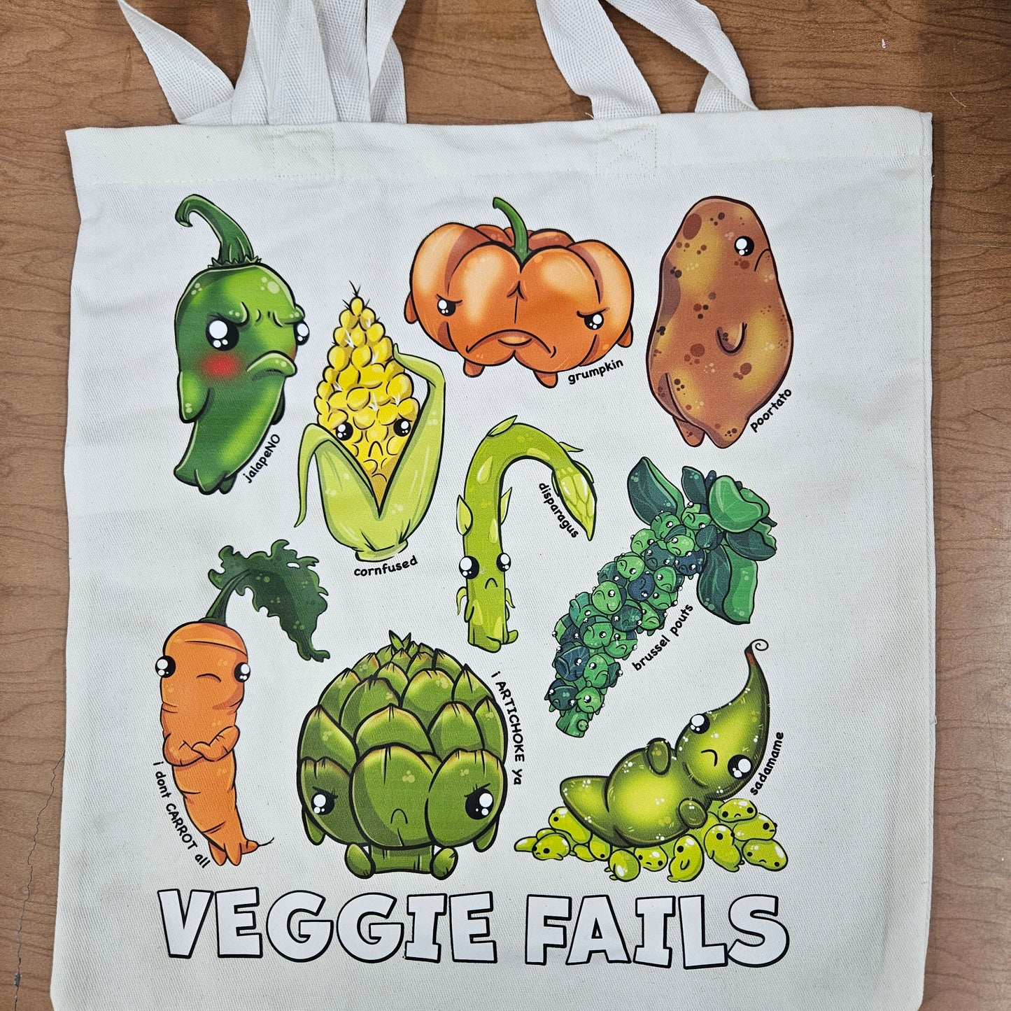 Veggie Fails Tote Bag
