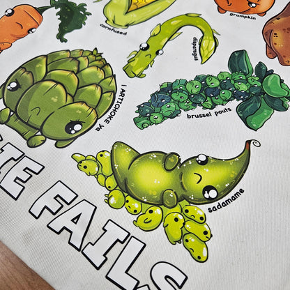 Veggie Fails Tote Bag