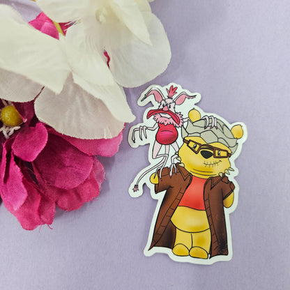 Poohnaka Sticker (pooh + hondo)