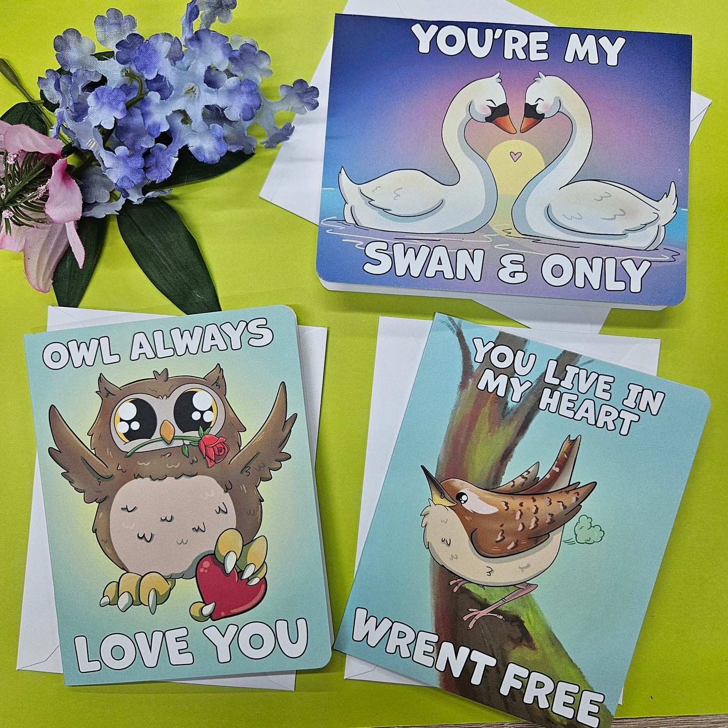 "Owl Always Love You" Love Bird Greeting Card